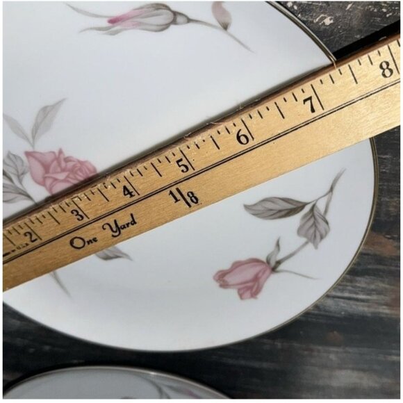 Sango Nancy Rose Pattern Fine China Salad  Plate - Picture 4 of 4